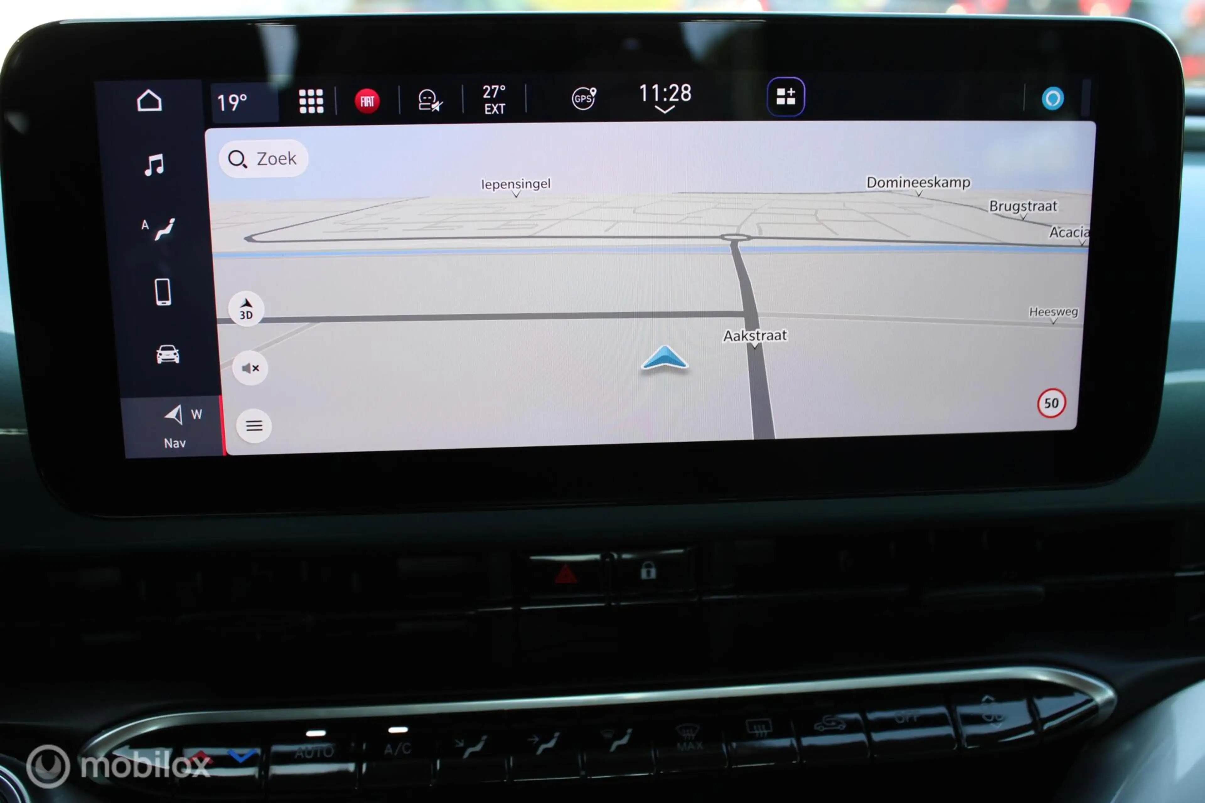 Fiat 500 Icon 42 kWh, 3-Fase laden, Navi, App connect, Crui — photo 10