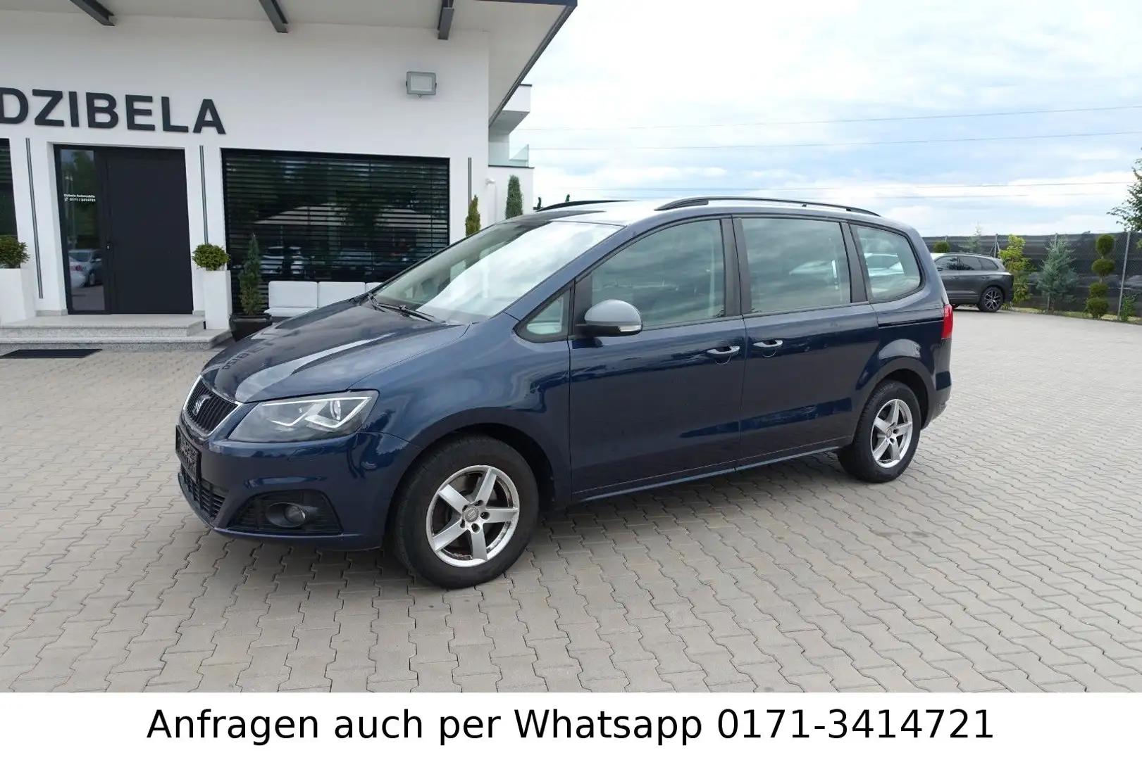 SEAT Alhambra 2.0TDI Style *Leder*Navi*Xenon*Kamera* Bleu - 1