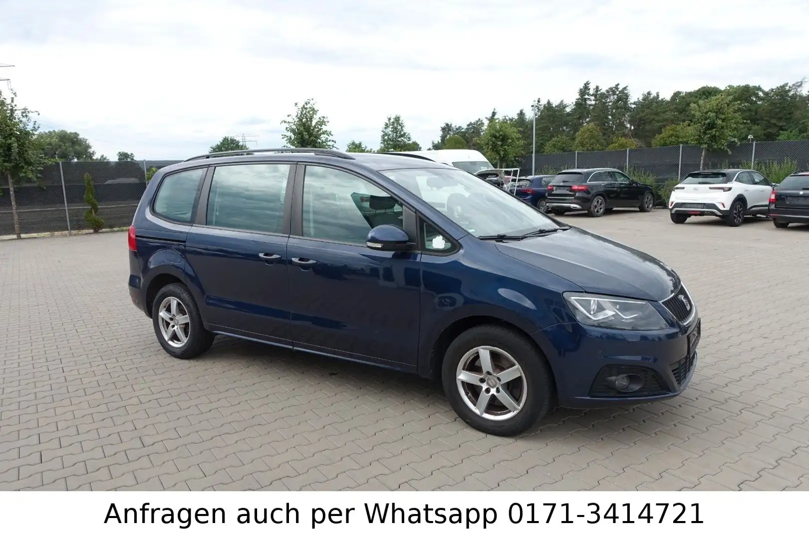 SEAT Alhambra 2.0TDI Style *Leder*Navi*Xenon*Kamera* Bleu - 2