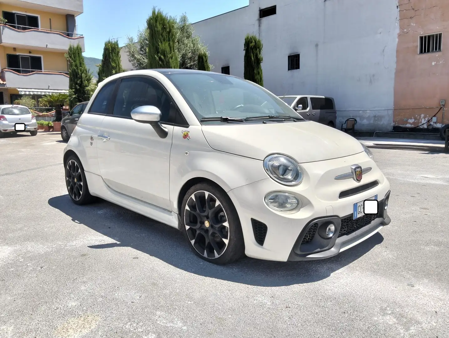Abarth 595 595 2016 1.4 t-jet Turismo 165cv SINISTRATA Bianco - 1