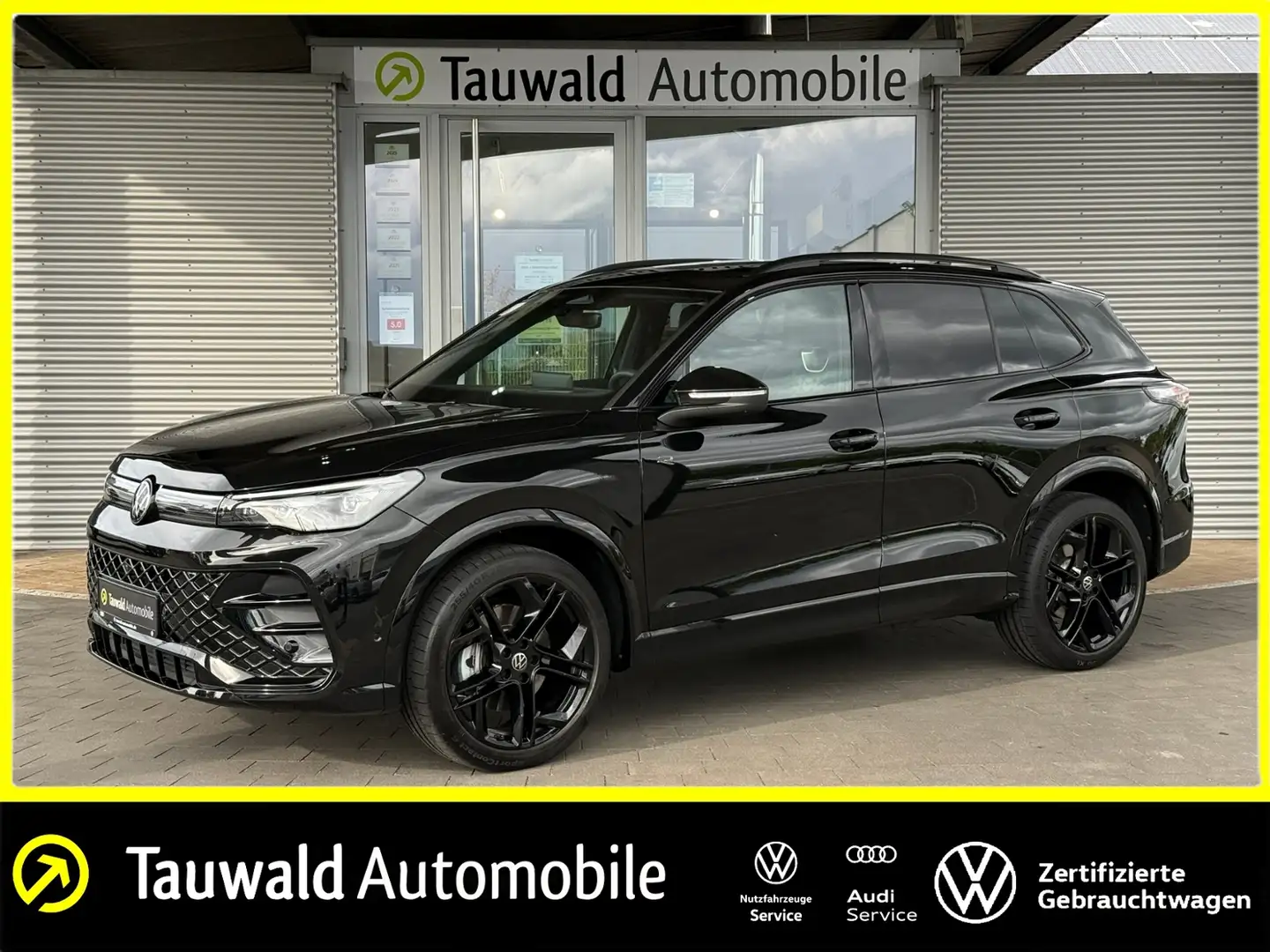 Volkswagen Tiguan III 2.0 TSI DSG 4M R-Line AHK/PANO/HUD/MATRIX Noir - 1