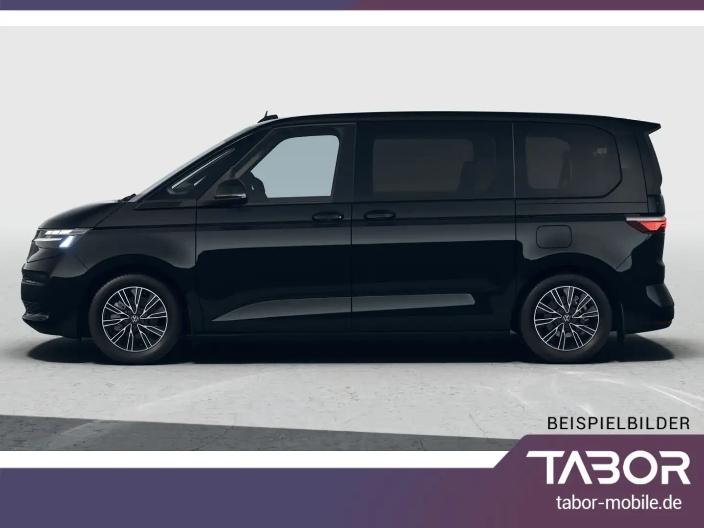 Volkswagen T7 Multivan PHEV 245 4M Style L2 Matrix Nav 91km Schwarz - 2