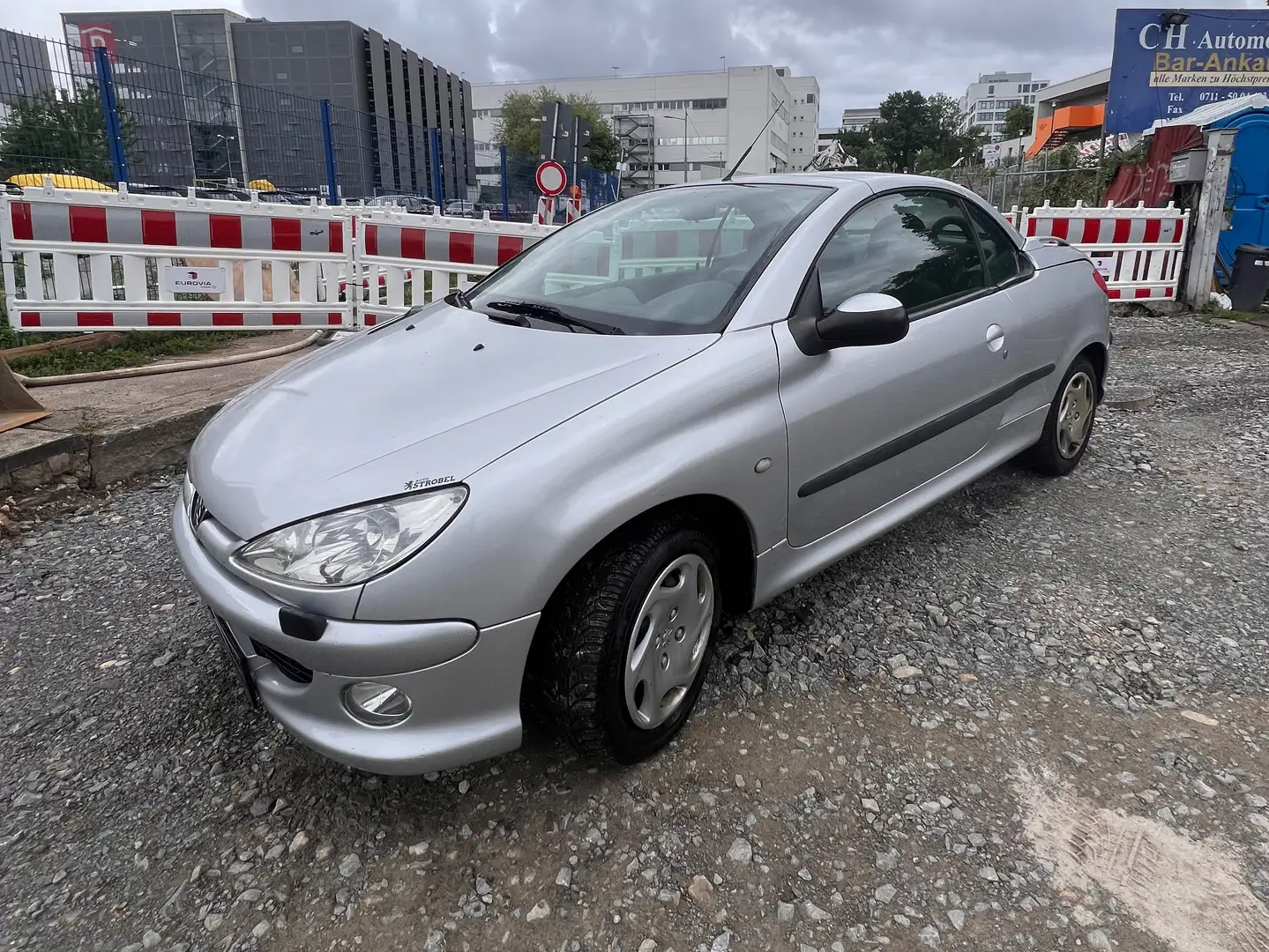 Peugeot 206 CC 110 Platinum Silber - 2