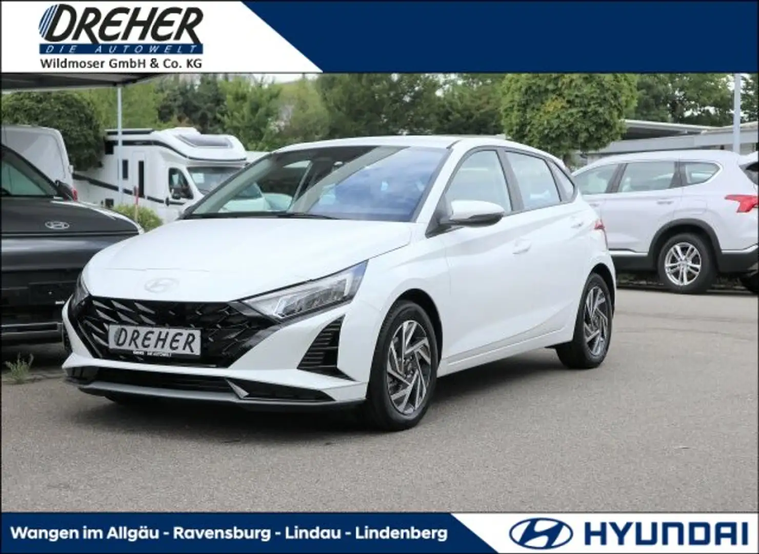 Hyundai i20 i20 TREND / Licht-Paket /Klima/ Bose Soundsystem Weiß - 1