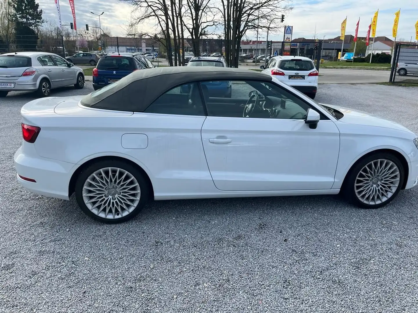 Audi A3 Cabriolet 1.8 TFSI 180 Ambiente S tronic 7 Blanc - 1