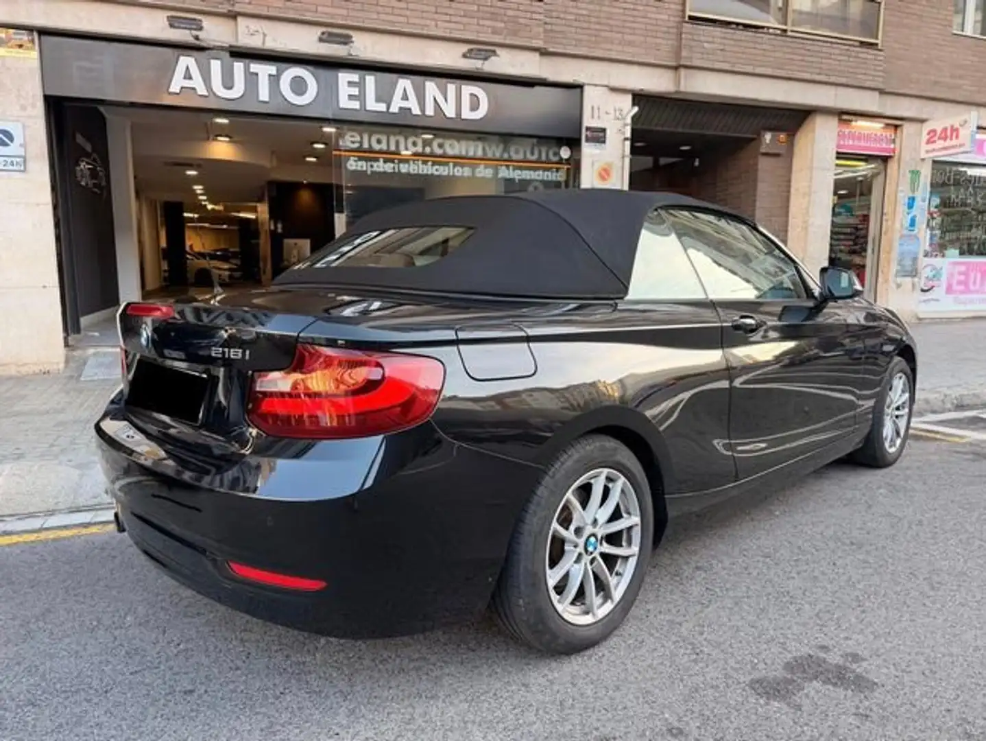 BMW 218 218iA Cabrio Negro - 1