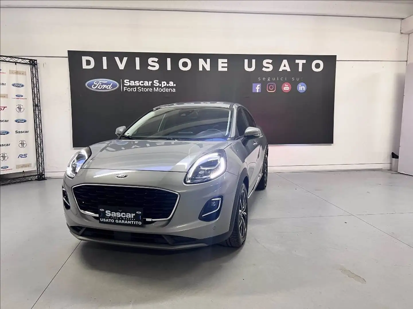 Ford Puma 1.0 ecoboost h Titanium s&s 125cv Gris - 1