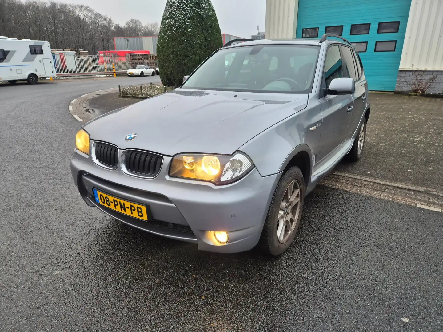 BMW X3 3.0d Executive 4x4 Automaat Leer Navi Nap Grau - 1