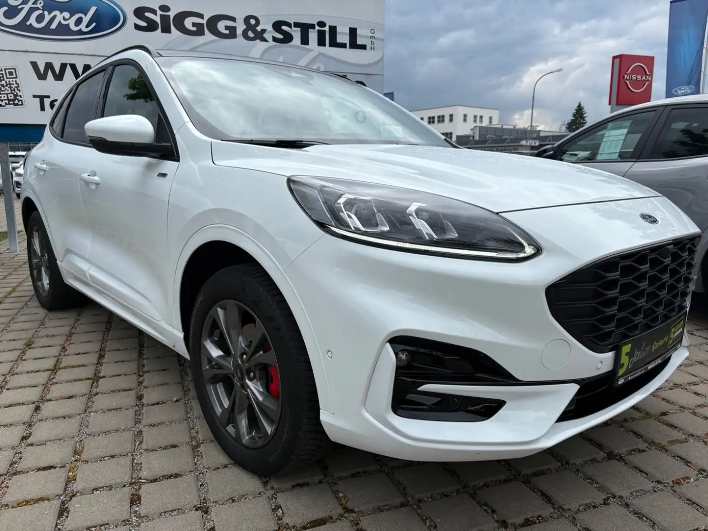 Ford Kuga 2.5 PHEV ST-Line X AHK*PANO*LED*B&O*HUD*ACC*CAM Blanco - 2