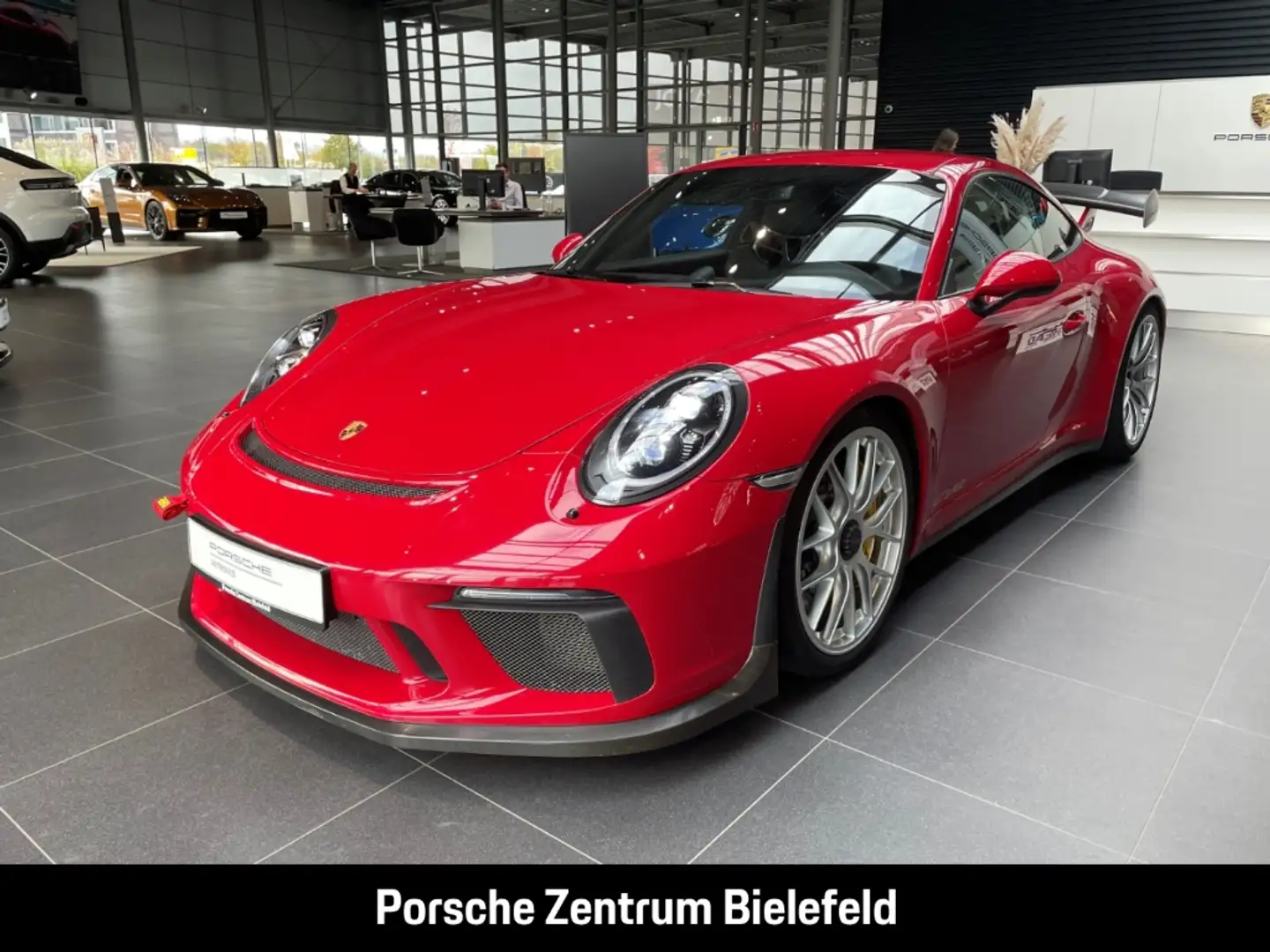 Porsche 991 GT3 Manthey Racing Kit PCCB Liftsystem-VA Rot - 1
