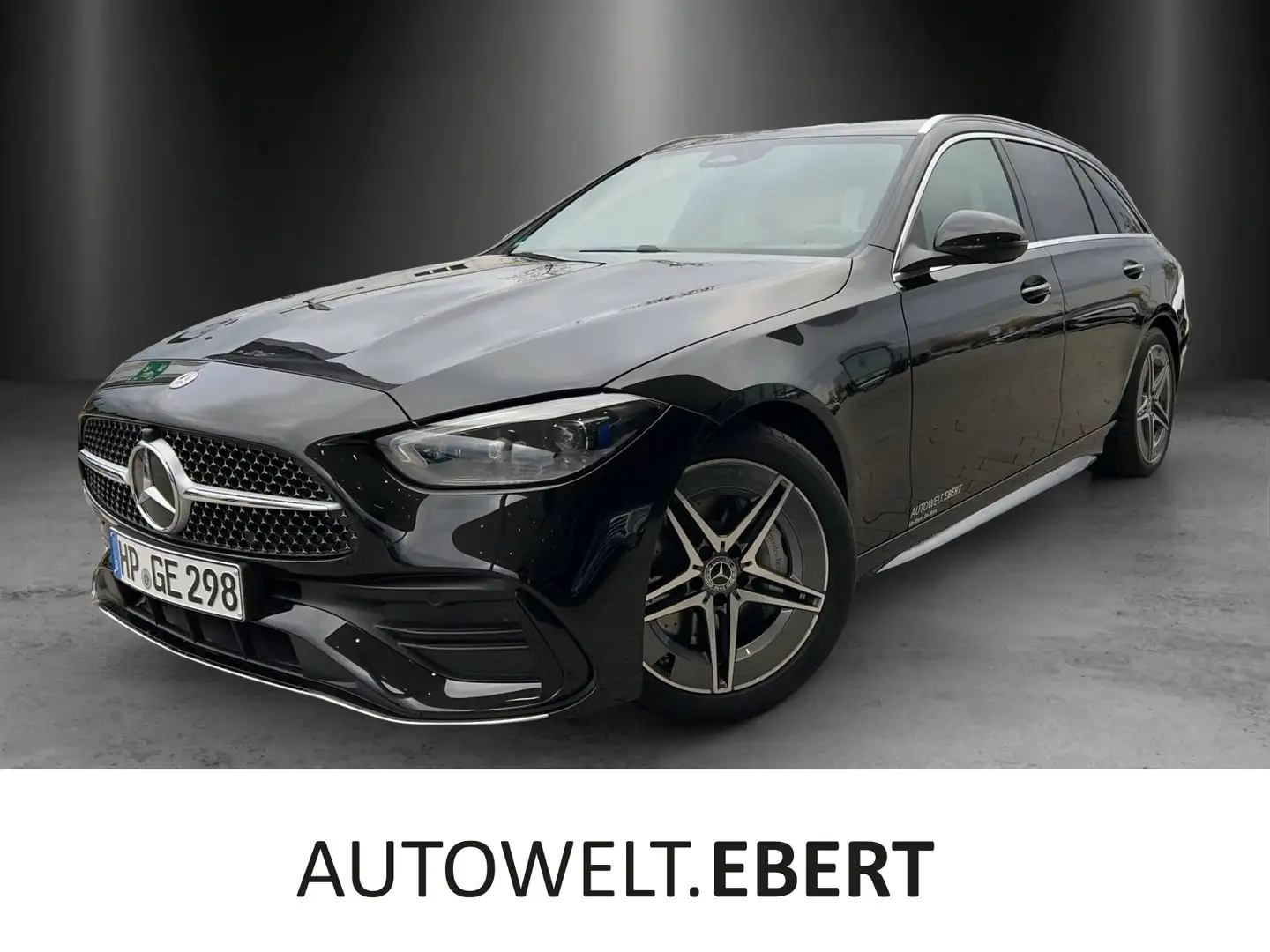 Mercedes-Benz C 220 d T AMG Burme AHK KeyGo DISTRONIC 18" Noir - 1