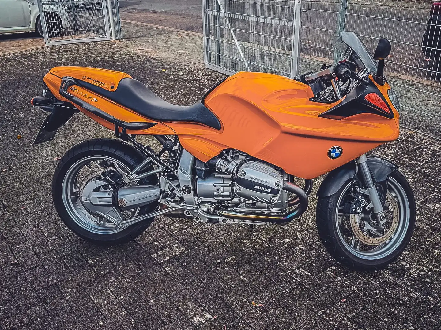 BMW R 1100 S TüV NEU!,Montagest.,Koffersy. Naranja - 2