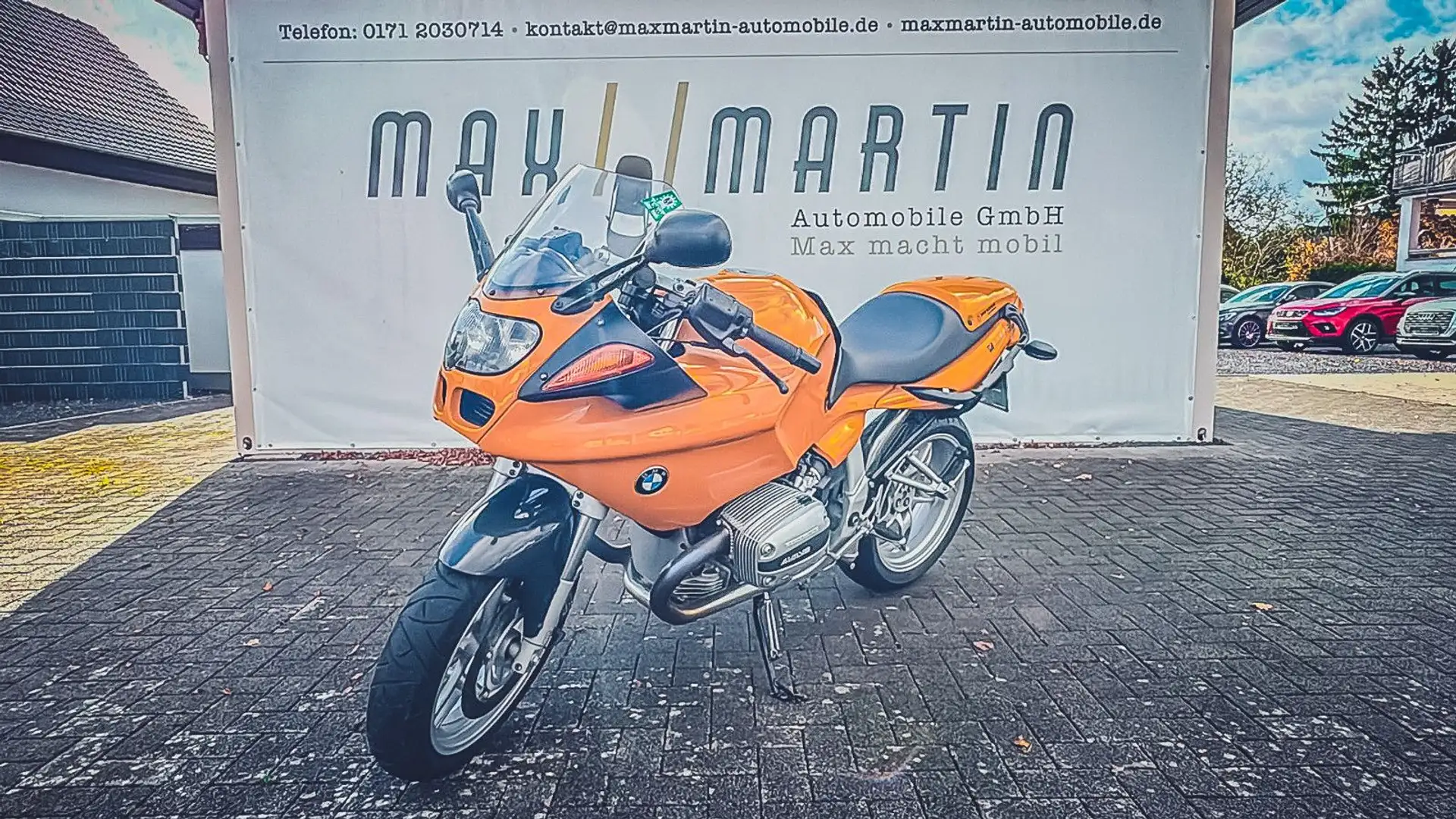 BMW R 1100 S TüV NEU!,Montagest.,Koffersy. Naranja - 1