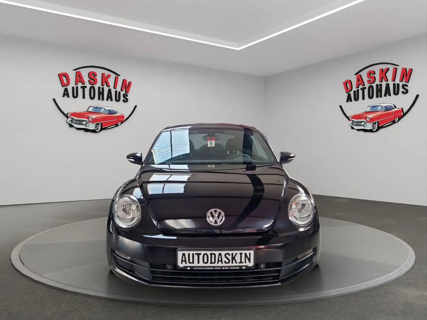 Volkswagen Beetle SCHECKHEFT/TÜV NEU/KLIMA/TEMPOMAT/SITZHZG Schwarz - 2