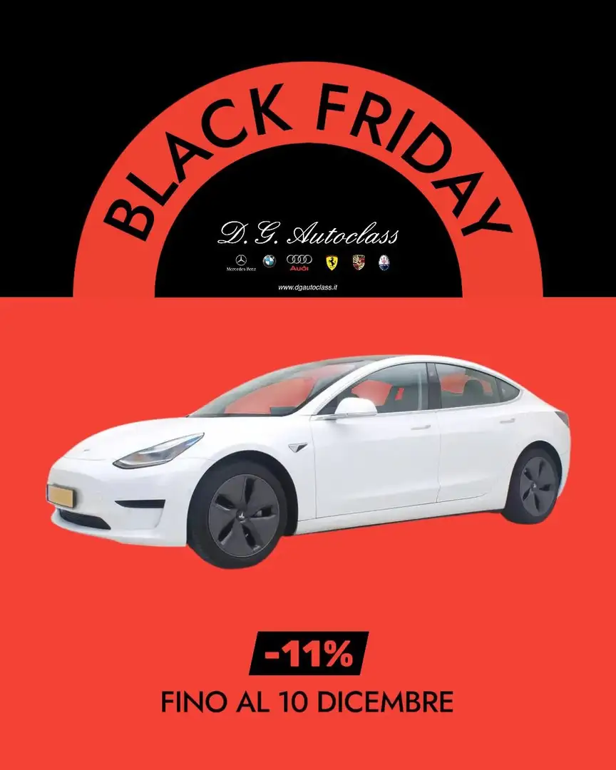 Tesla Model 3 STANDARD+ RWD AUTOPILOT/PELLE/PANO/ASSIST/MEDIA Weiß - 1