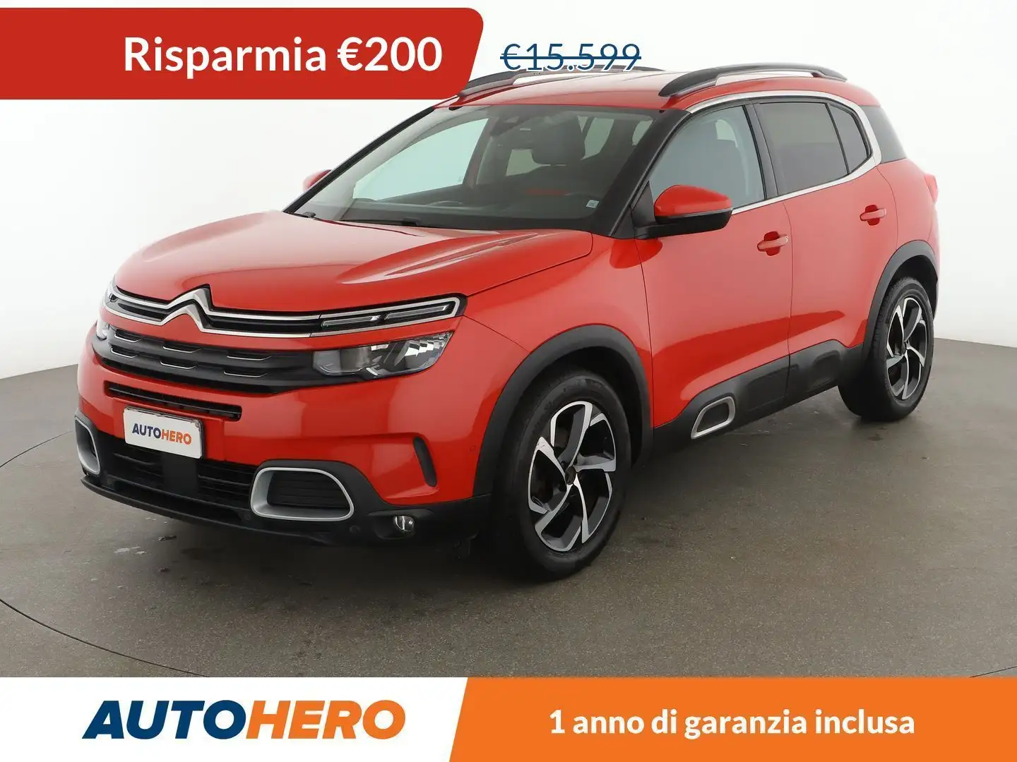 Citroen C5 Aircross 1.5 Blue-HDi Feel 130 CV EAT8 Rosso - 1