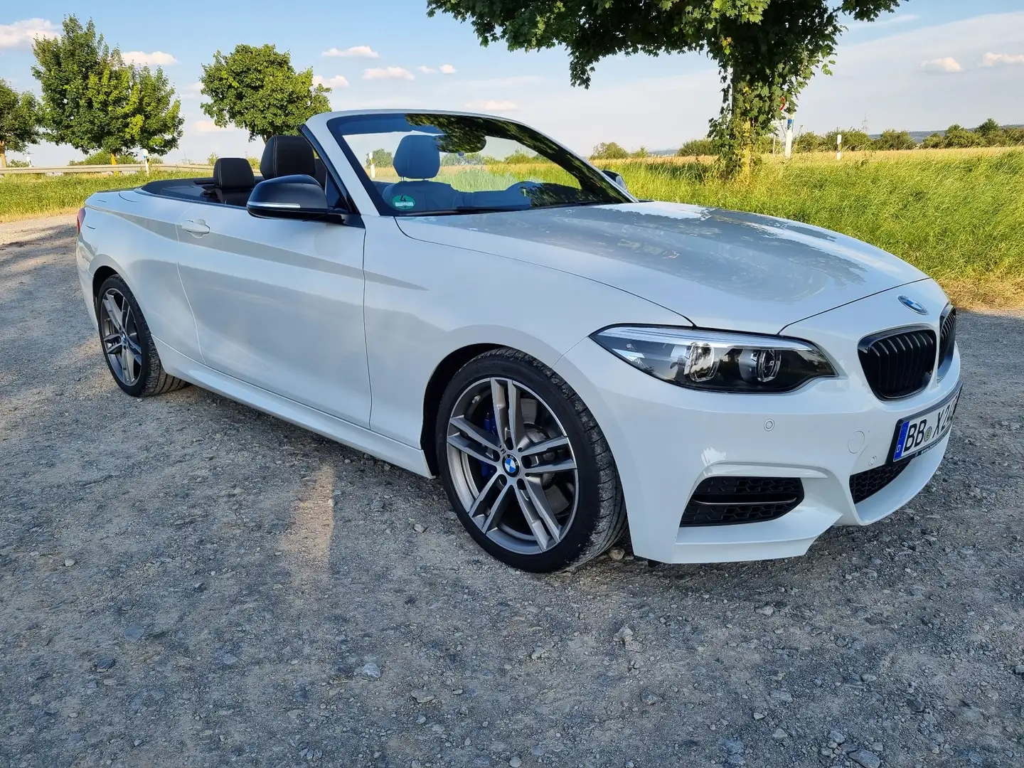 BMW 240 M240i Cabrio Aut. Weiß - 2