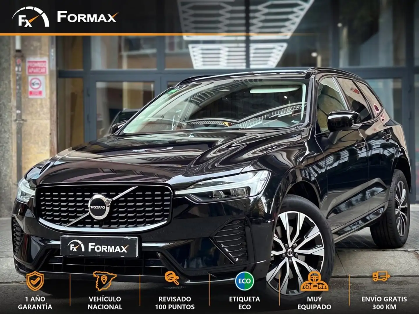 Volvo XC60 2.0 B4 D Plus Dark Auto Negro - 1
