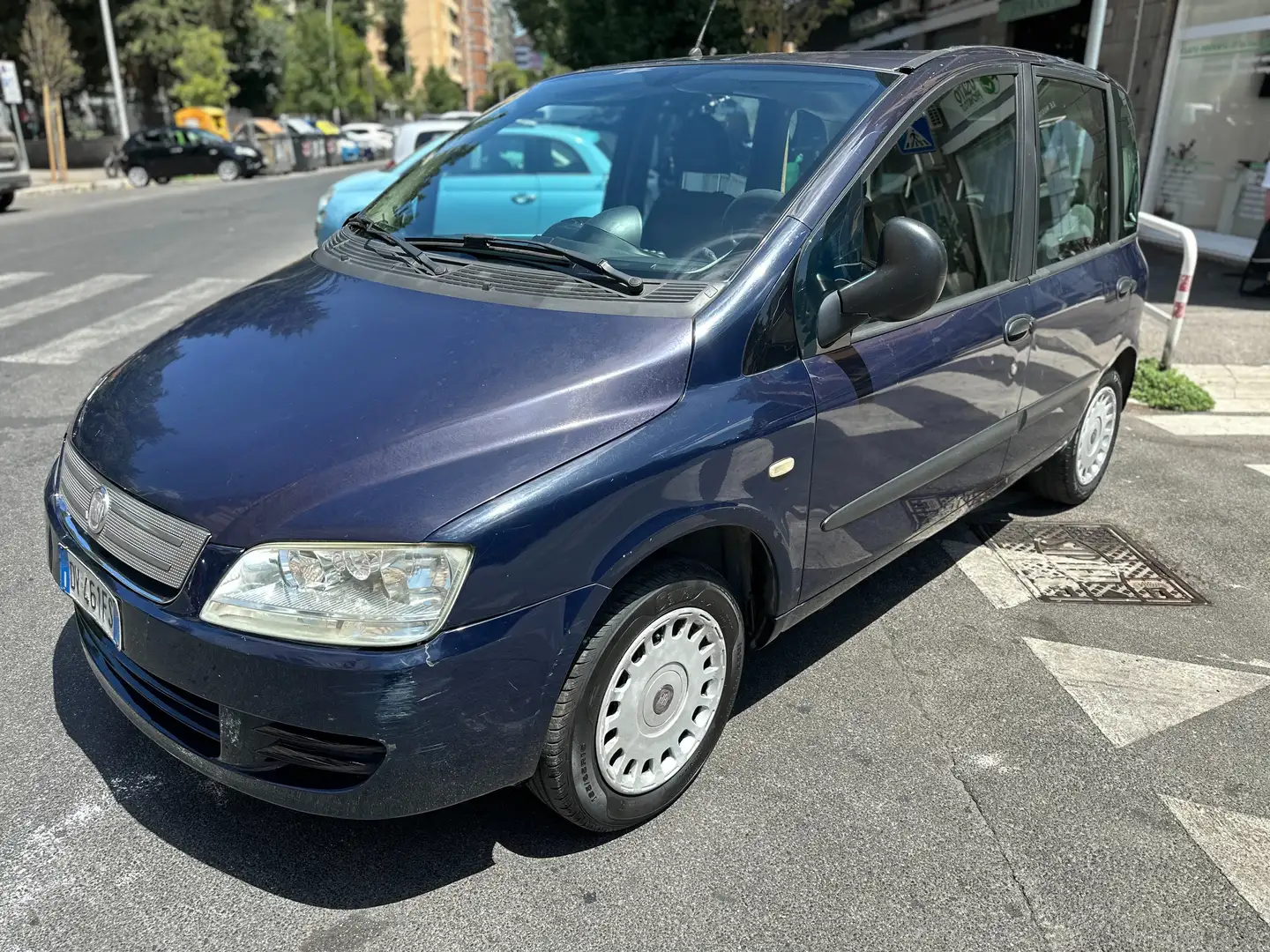Fiat Multipla 1.6 16v 103cv Natural Power Metano 6 posti Bleu - 1