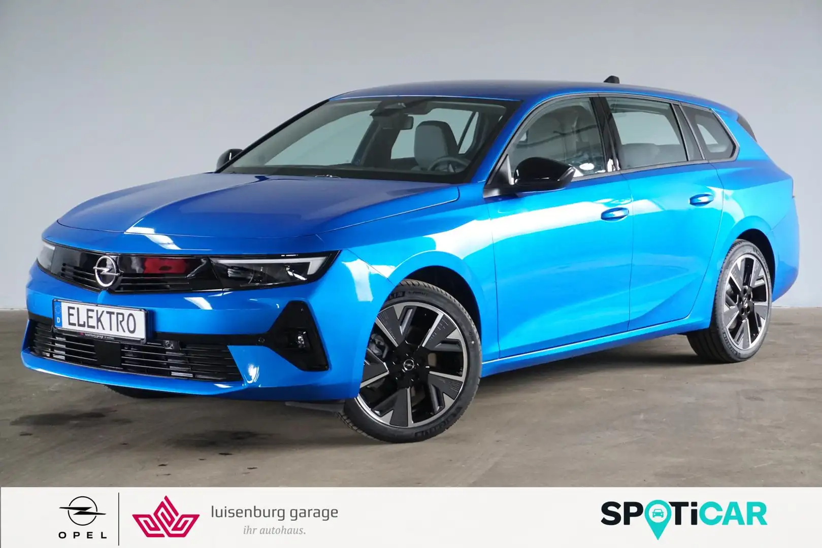 Opel Astra L Sports Tourer Electric PDC LED DAB Blauw - 1