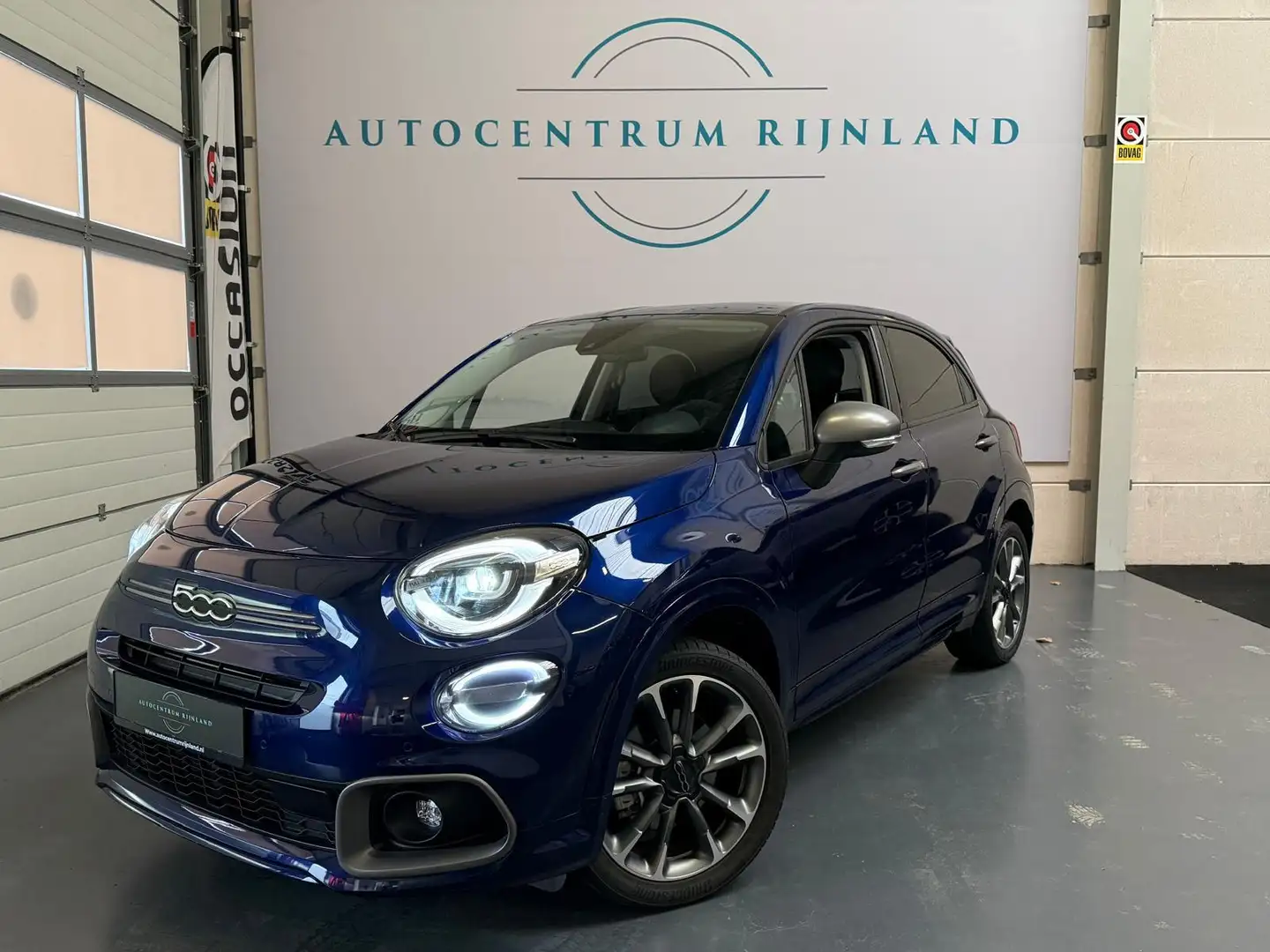 Fiat 500X 1.5 Hybrid Sport automaat 1 Jaar Bovag Garantie Blauw - 1