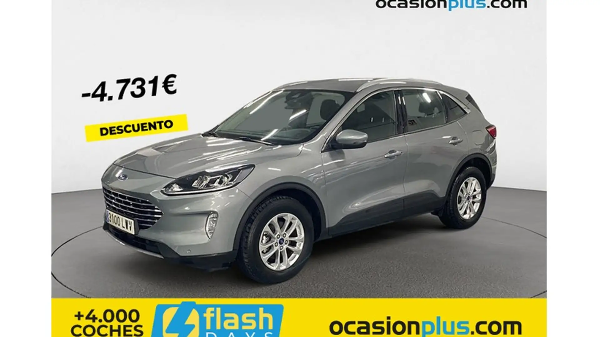 Ford Kuga 2.5 Duratec FHEV Titanium 4x2 Aut. Plateado - 1