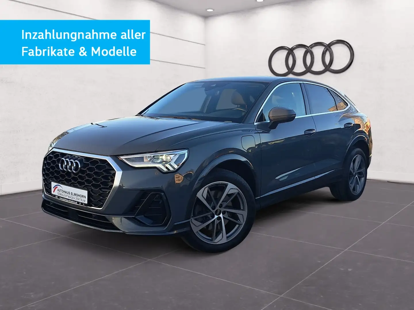 Audi Q3 Sportback 45 TFSIe S tronic NAV KAM LED 19" PDC S Grau - 2