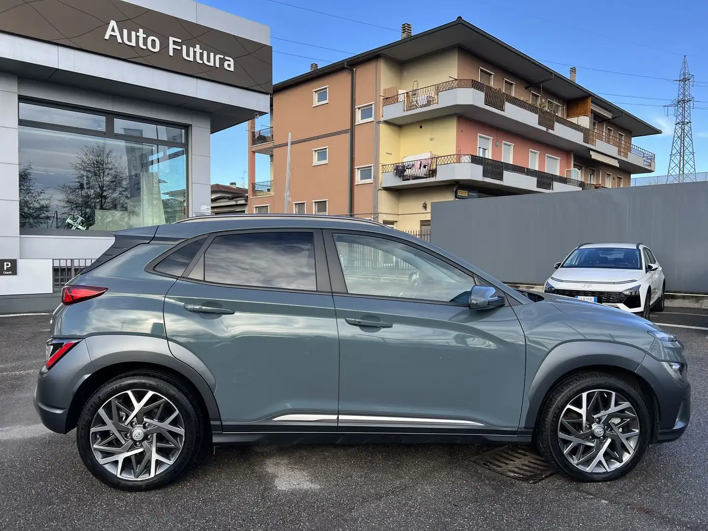 Hyundai KONA Kona HEV 1.6 DCT XLine + Safety Pack + Cerchi 18" Blu/Azzurro - 2