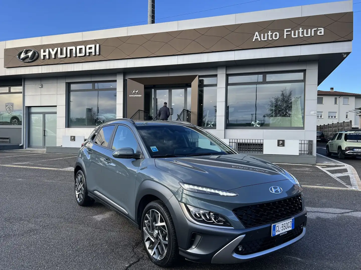 Hyundai KONA Kona HEV 1.6 DCT XLine + Safety Pack + Cerchi 18" Blu/Azzurro - 1