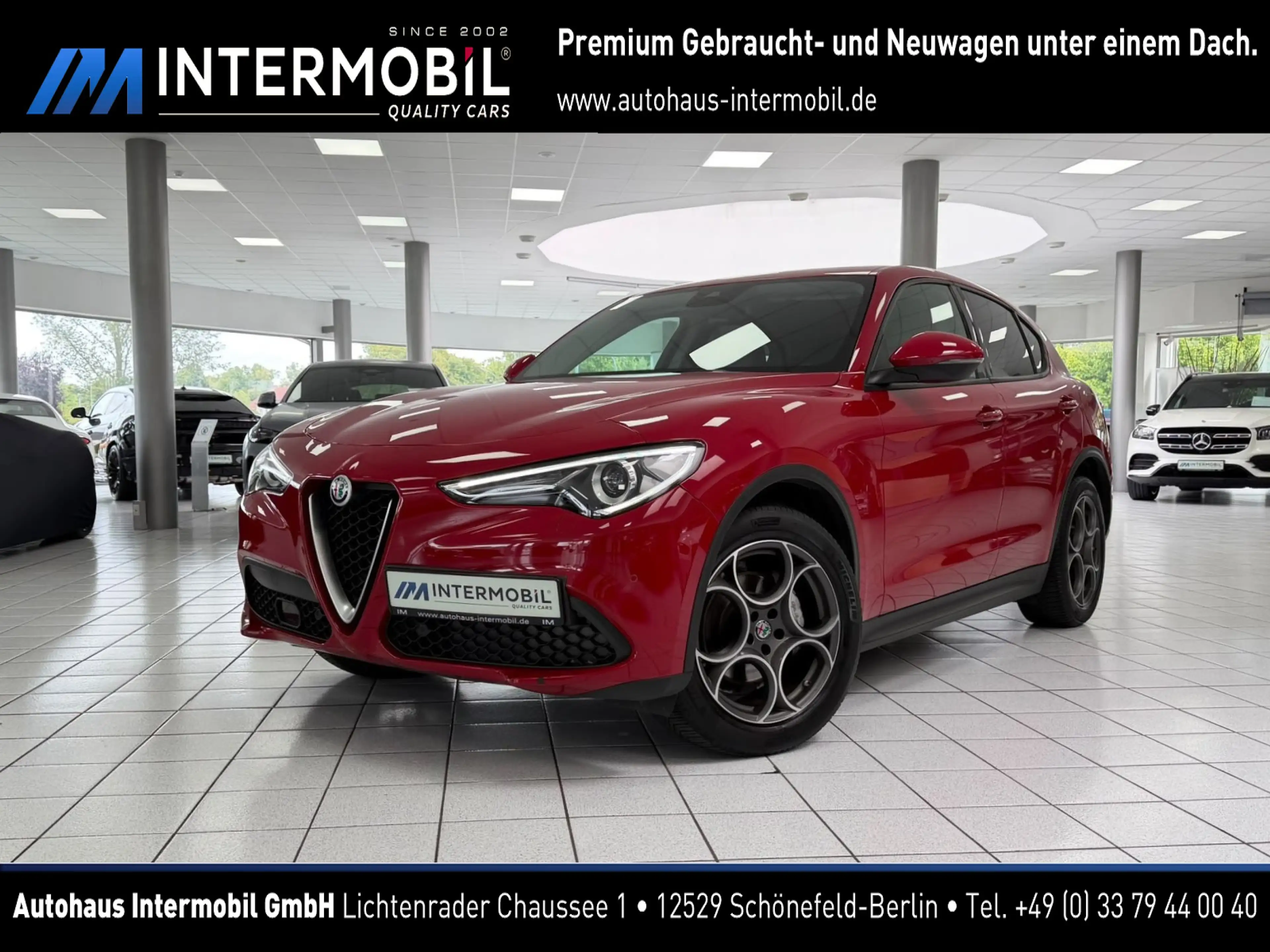 Alfa Romeo Stelvio 2,2 Business Q4*Kamera*3D Navi*Leder*