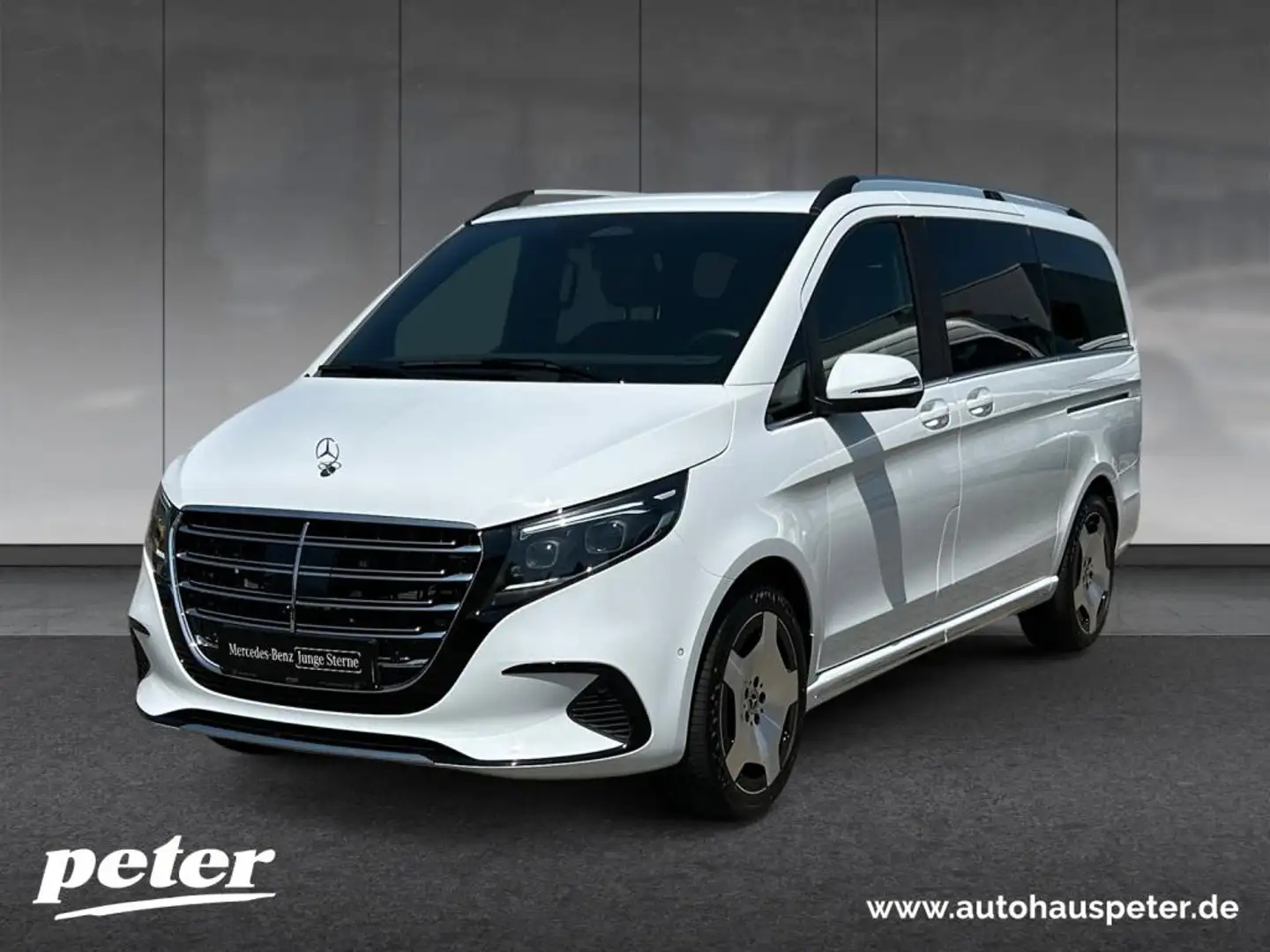 Mercedes-Benz V 300 d 4MATIC EXCLUSIVE DISTR+STHZG+AHK Blanc - 1