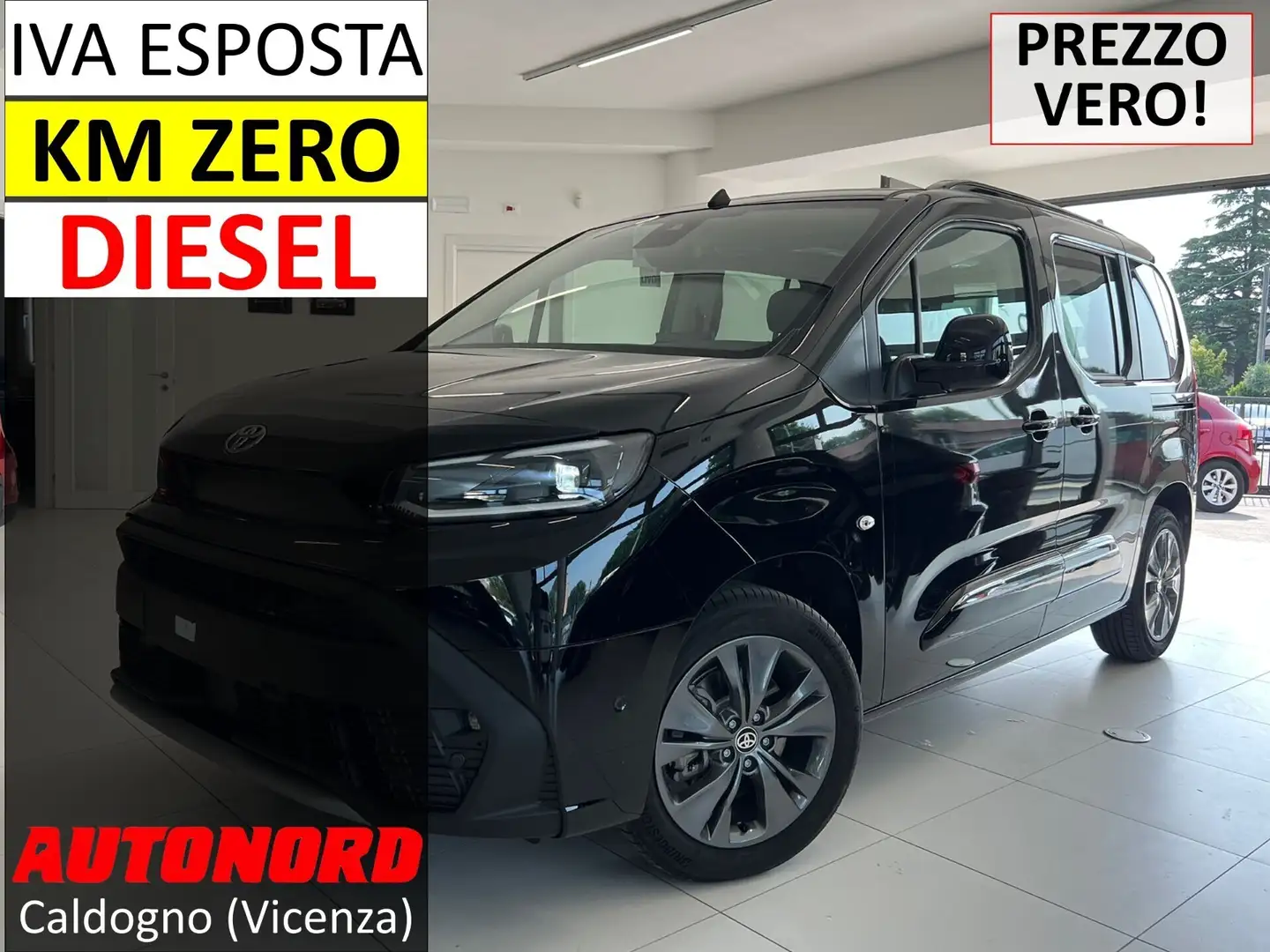 Toyota Proace Proace City Verso 1.5D 130 CV S&S L1 Luxury Nero - 1