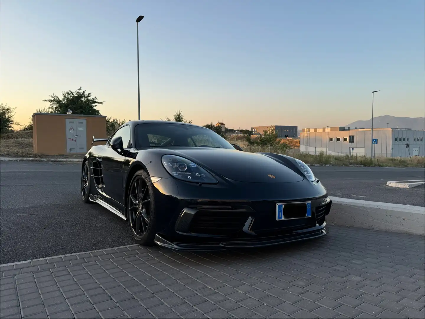 Porsche Cayman 718 Cayman T - 300cv pdk - GT4RS Allestimento Noir - 2