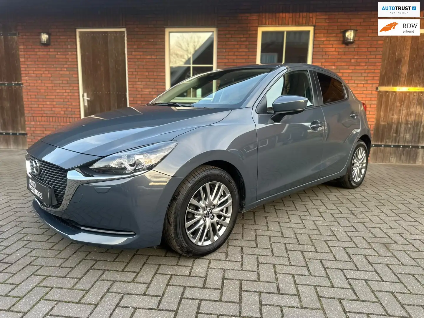 Mazda 2 1.5 Skyactiv-G Luxury M-Hybrid| LED| Stoelverwarmi Grijs - 1