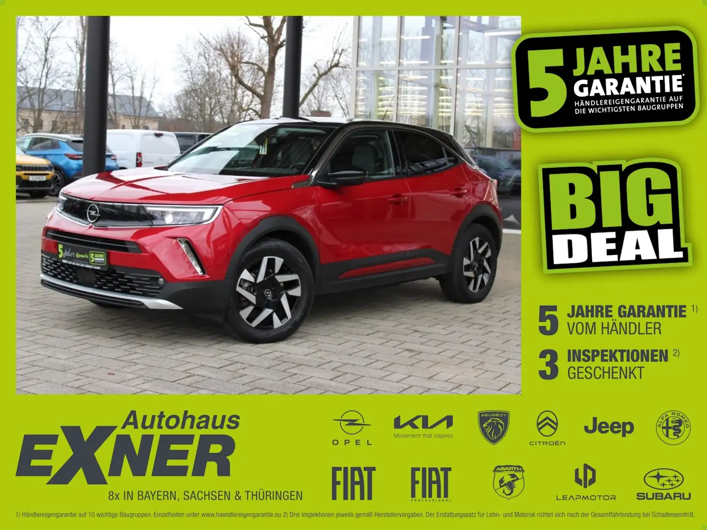 Opel Mokka-E ELEGANCE *11kW OBC*Batteriezertifikat*LED Červená - 1