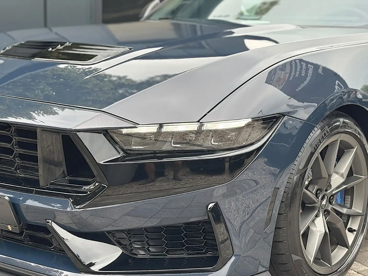 Ford Mustang Fastback 5.0 Ti-VCT V8 334 Dark Horse 24 Bleu - 2