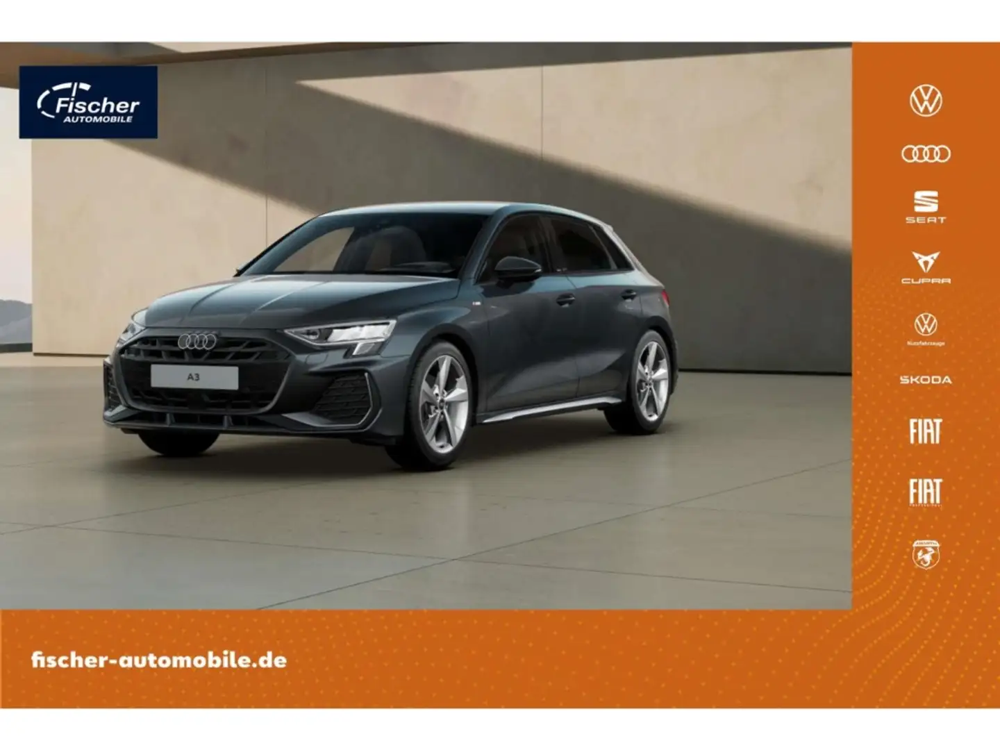 Audi A3 Sportback 35 TFSI S line Grau - 1