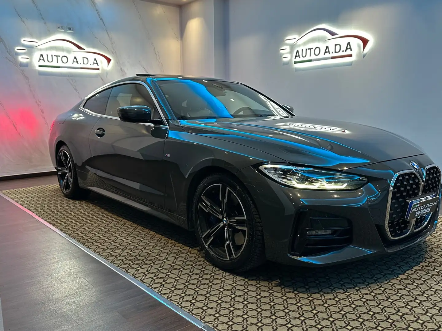 BMW 420 420d 48V xDrive Coupé Msport Grigio - 2