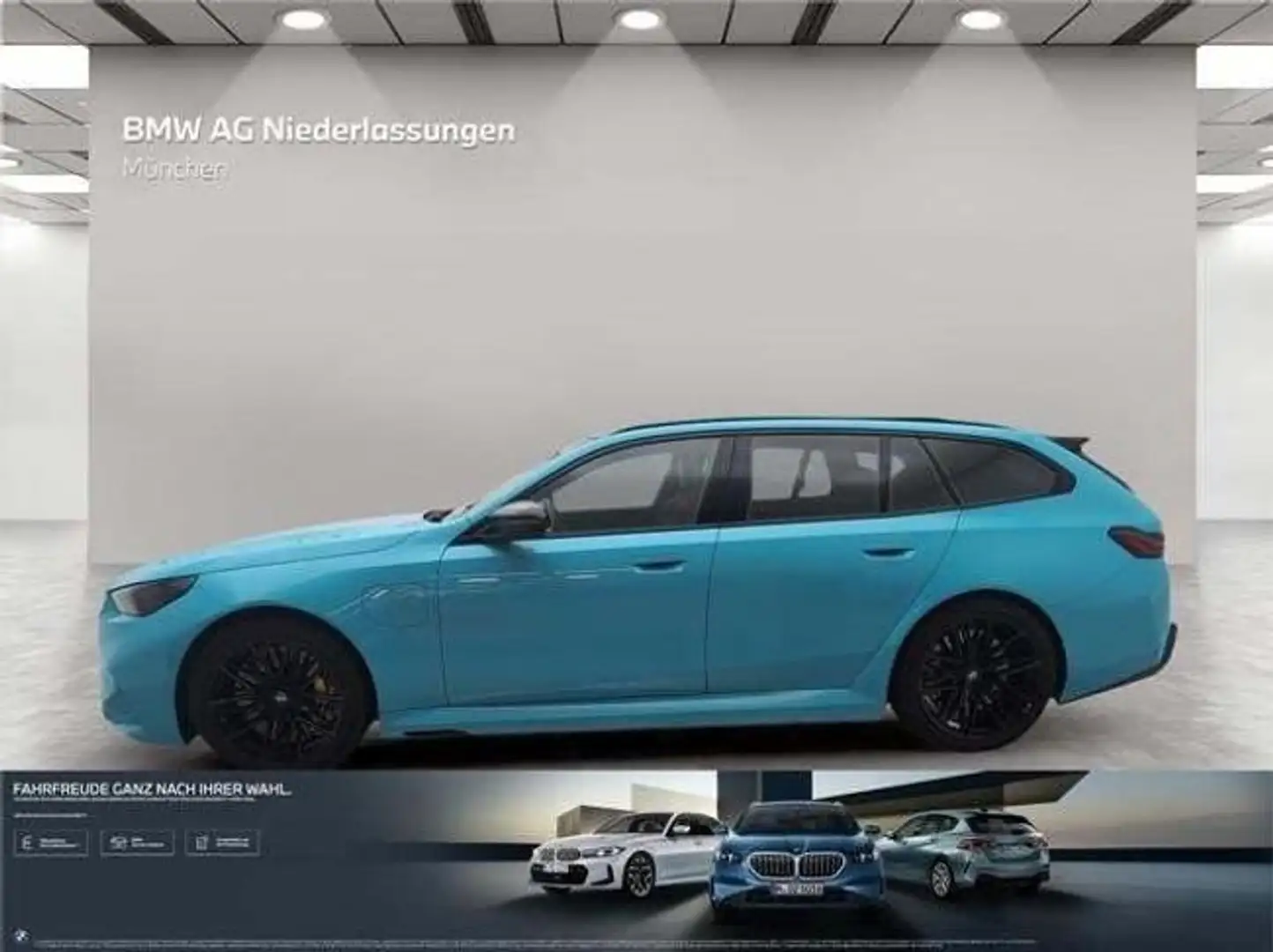 BMW M5 Touring Azul - 2