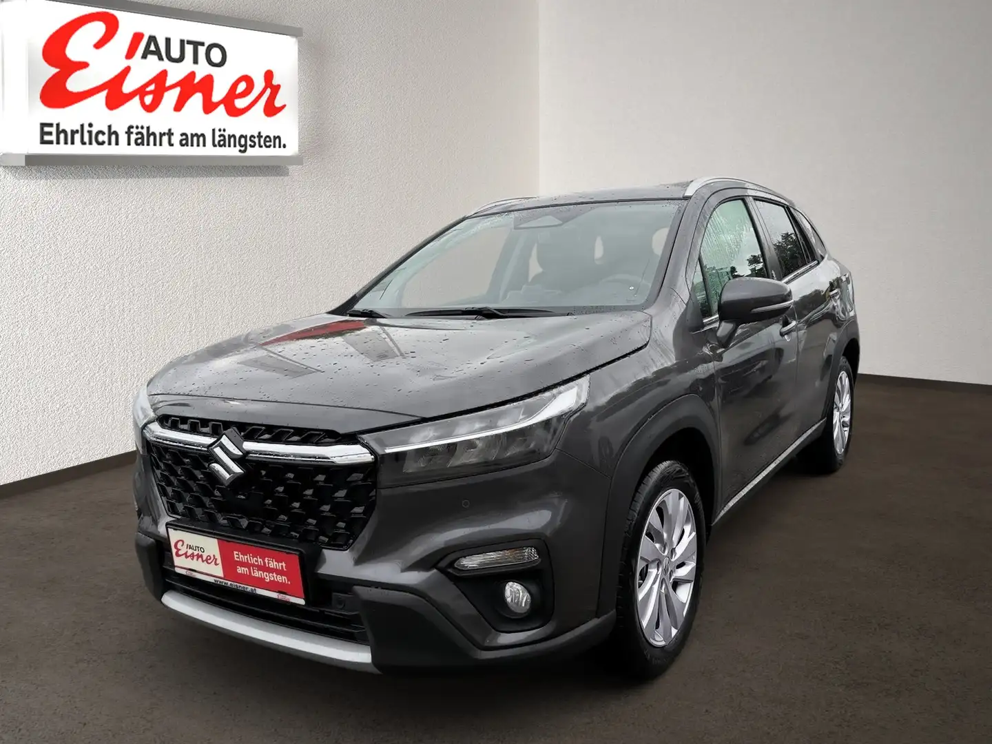 Suzuki S-Cross 1.4 Hybrid shine Aut. ABS ESP Grau - 2