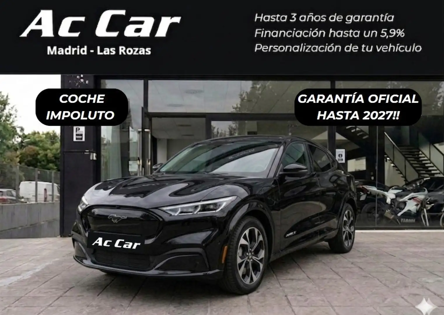 Ford Mustang Mach-E Premium RWD Rango extendido Negro - 1