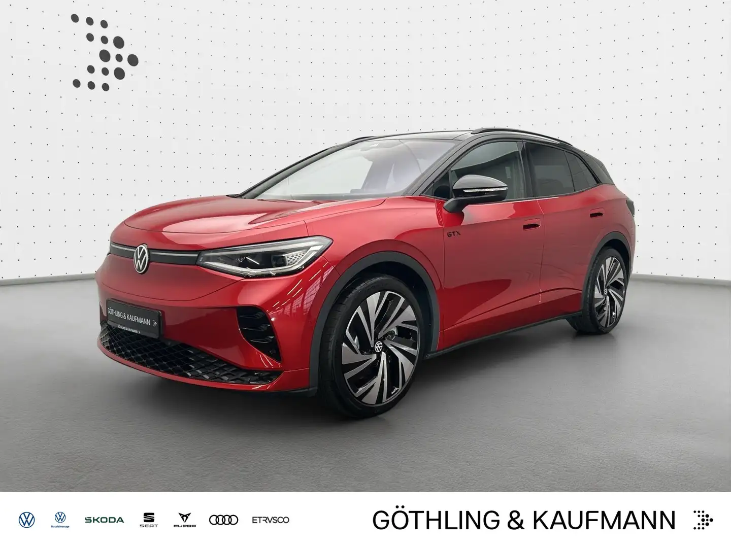 Volkswagen ID.4 GTX 4M*NAVI*WP*21Zoll*AR-HUD*PANO*KAM*H&K*D Rot - 1
