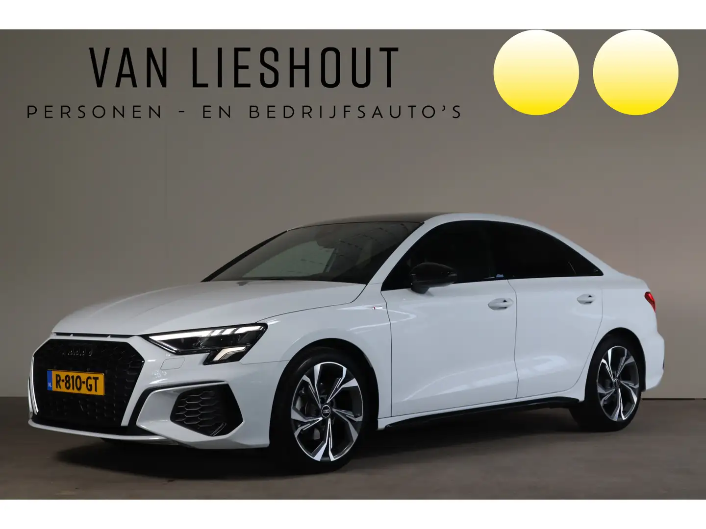 Audi A3 Limousine 30 TFSI S edition NL-Auto!! Apple Car-pl Fehér - 1