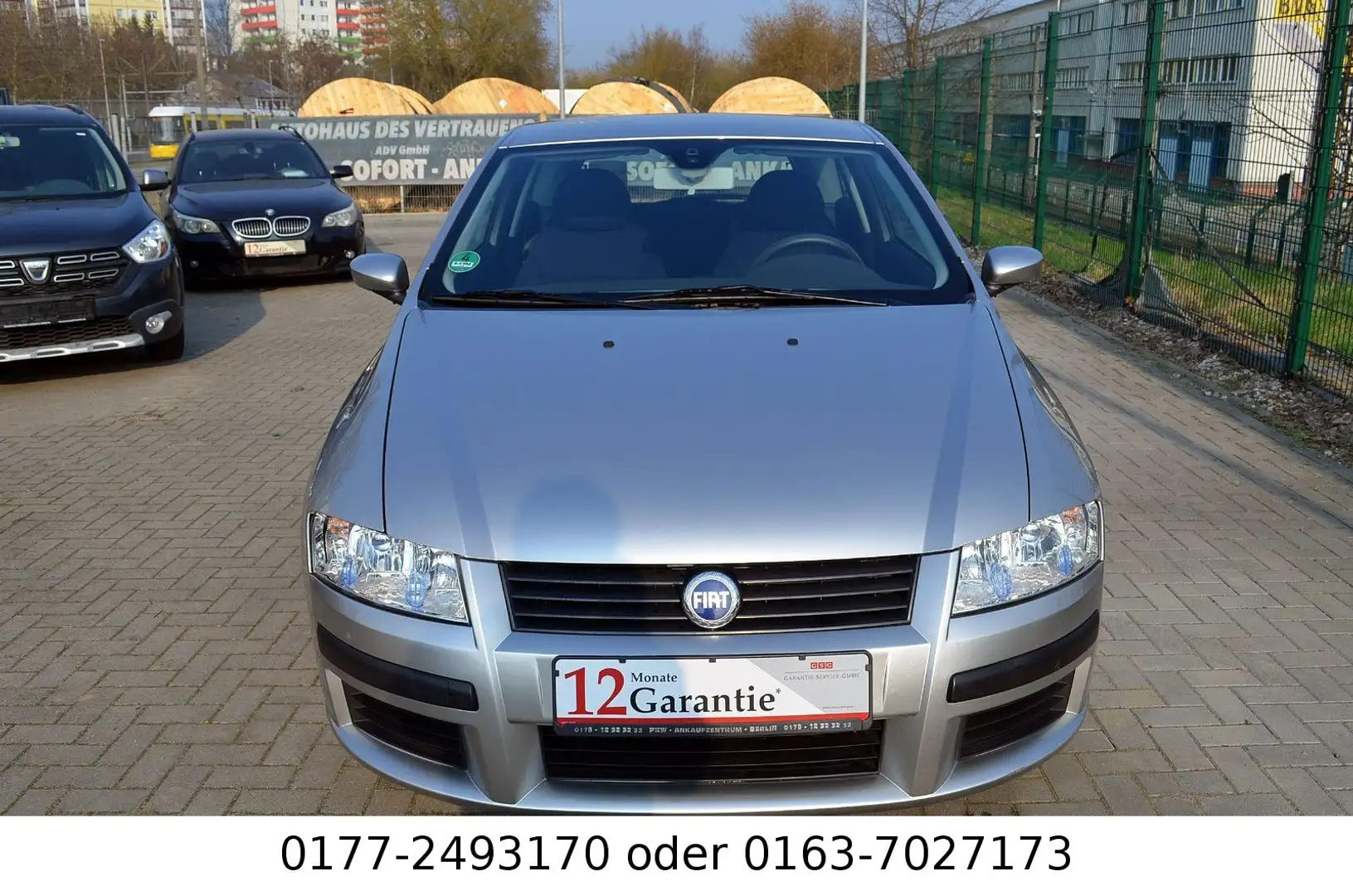 Fiat Stilo 1.6 16V / 1.Hand/Klima Gris - 2
