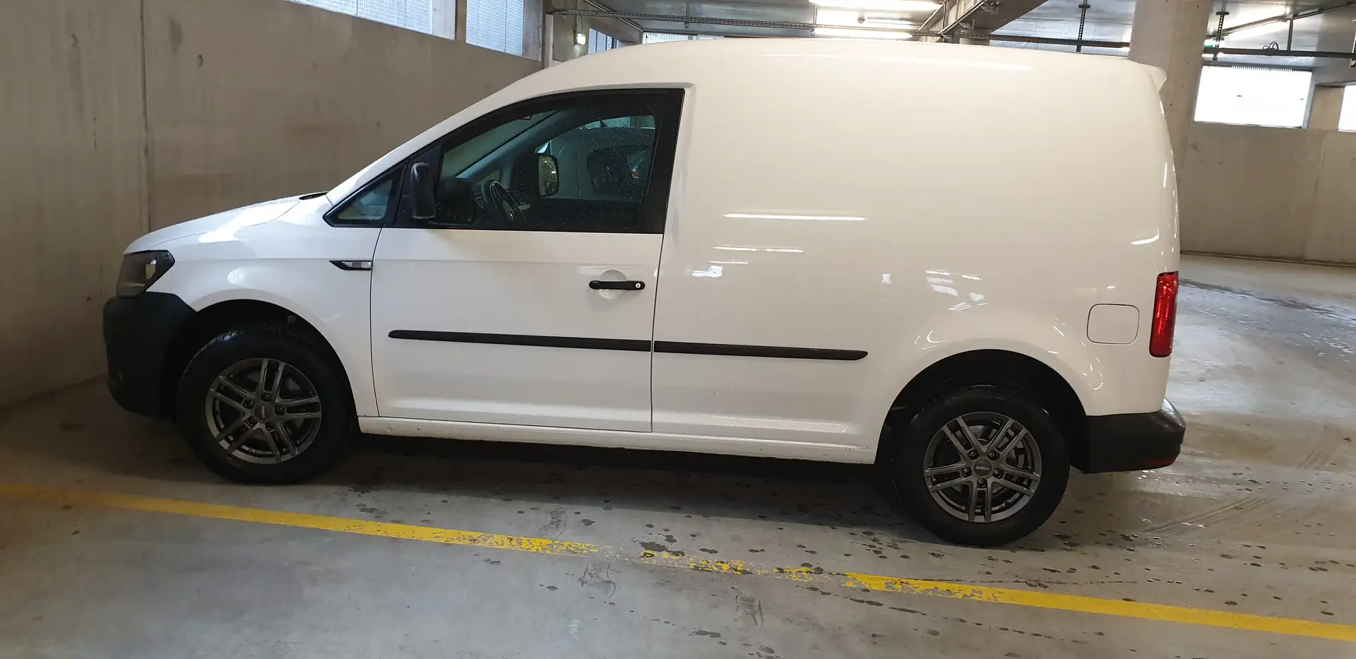 Volkswagen Caddy Kombi 2,0 TDI Kastenwagen Weiß - 2
