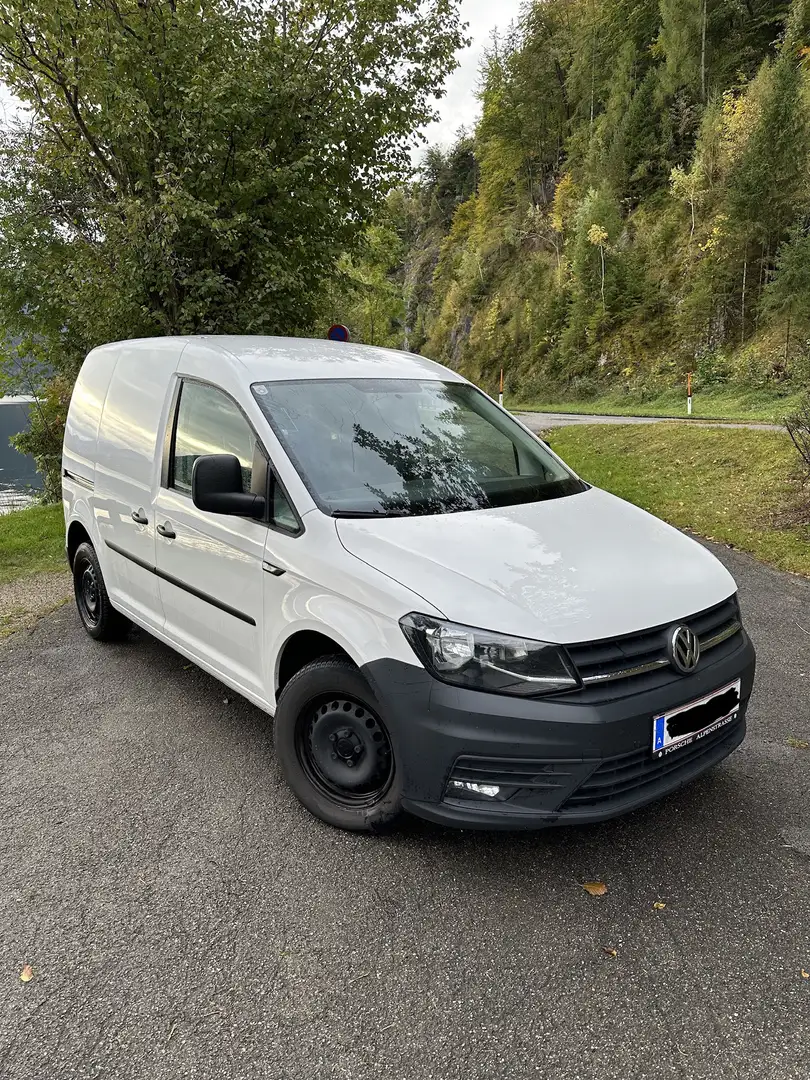 Volkswagen Caddy Kombi 2,0 TDI Kastenwagen Weiß - 1