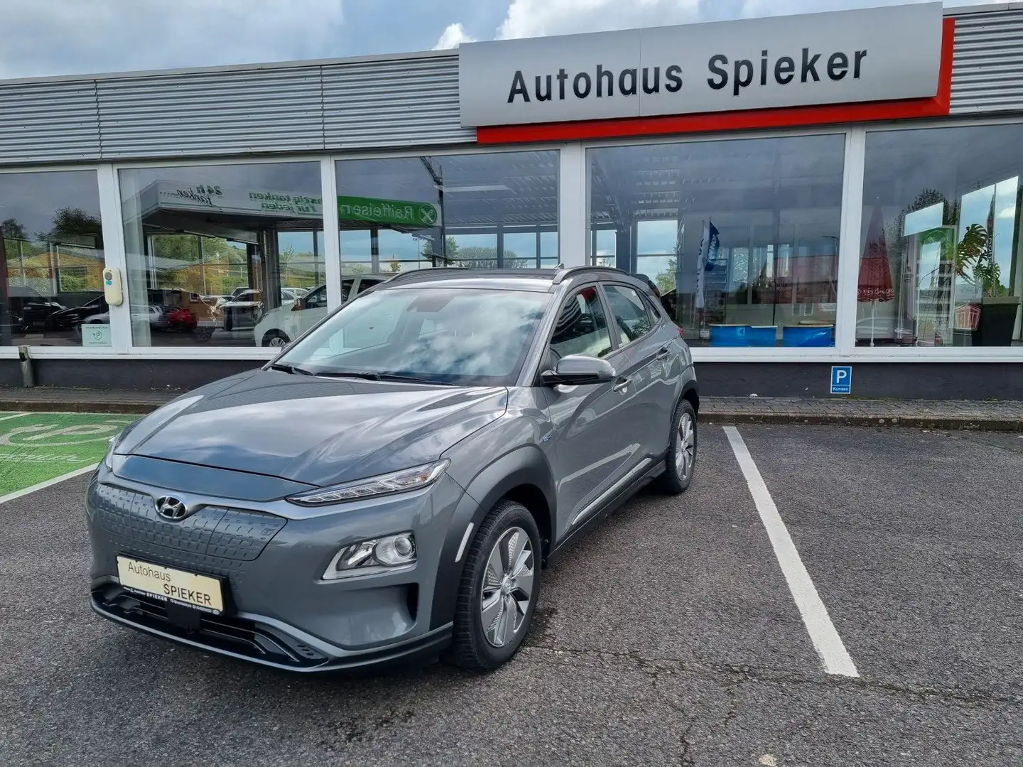 Hyundai KONA Basis Elektro 2WD Grau - 1
