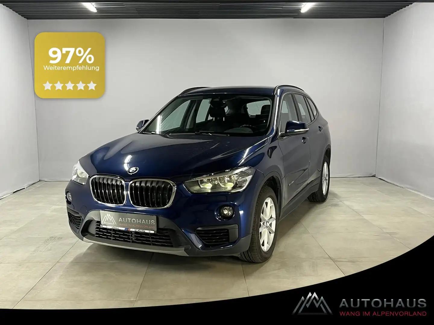 BMW X1 sDrive18d Advantage Aut. ***Tempomat | Freisprech Bleu - 1