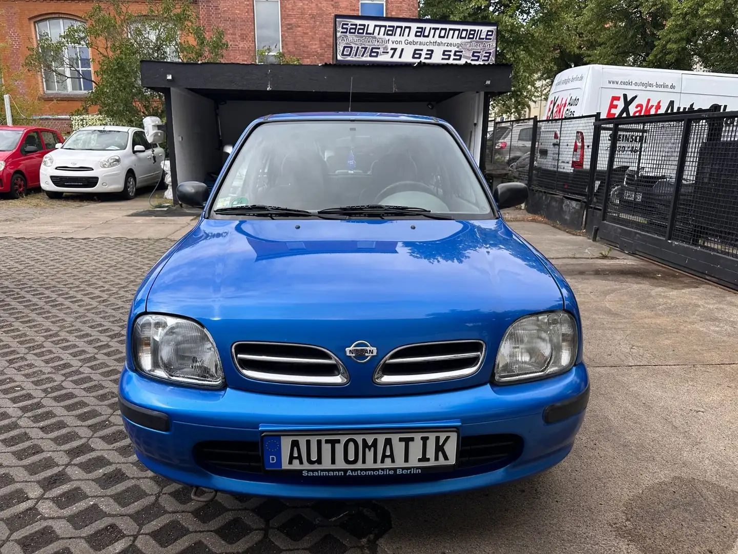 Nissan Micra 1.3I Elegance*1.Hand*Automatik*AC*Tüv Neu* Bleu - 2