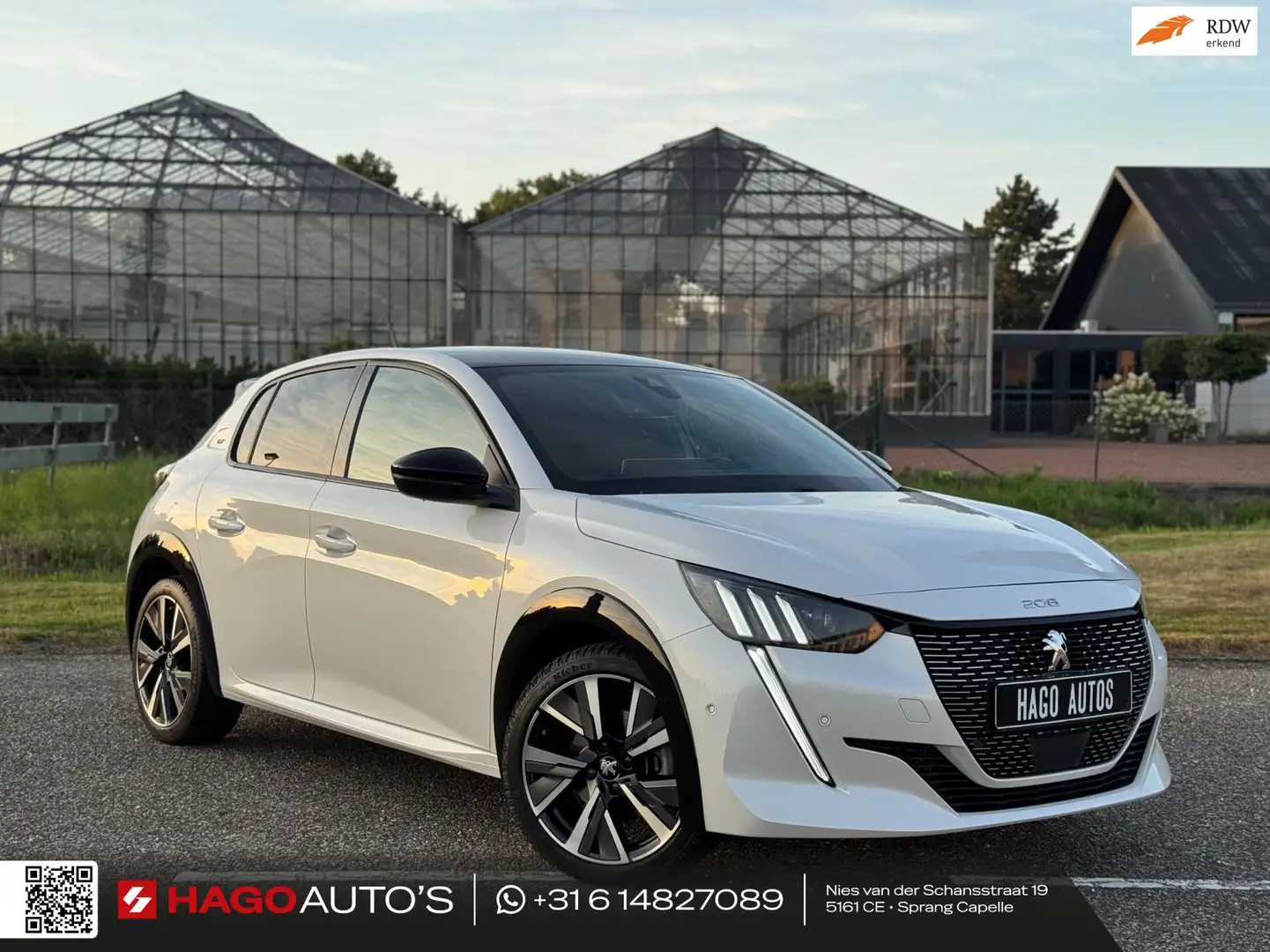 Peugeot 208 1.2 PureTech GT AUT Carplay | VIRTUAL | Sfeerv. | Weiß - 1